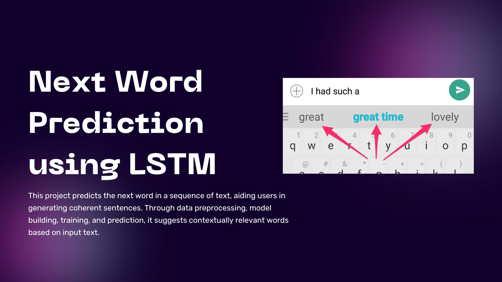 Next Word Predictor